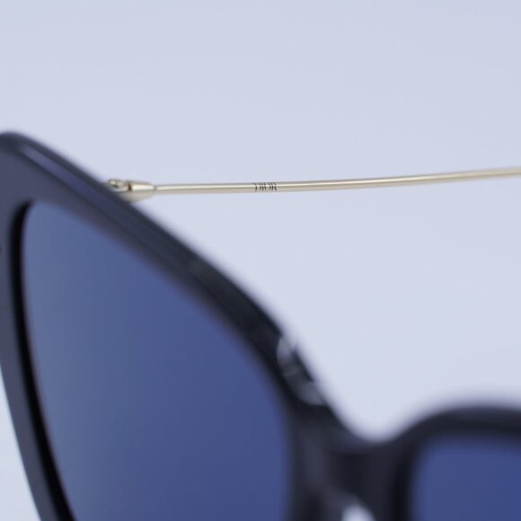 ?️ New Dior MISSDIOR B5F 12B0 Sunglasses - Black Frame, Blue Frame